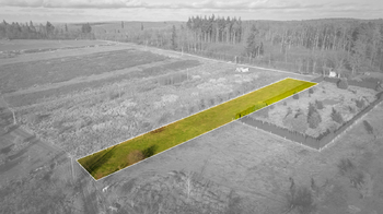 vyznačení pozemku v terénu - Prodej pozemku 3861 m², Babice nad Svitavou