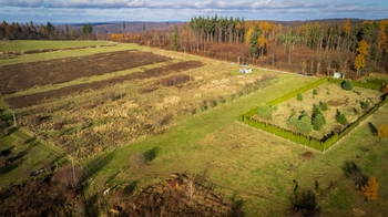 pohled směrem na sever - Prodej pozemku 3861 m², Babice nad Svitavou