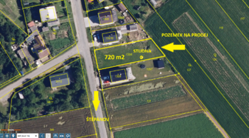 Prodej pozemku 720 m², Žerotín
