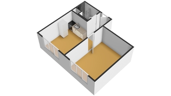 Pronájem bytu 1+1 v osobním vlastnictví 35 m², Žatec