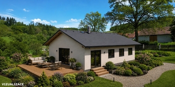 Vizualizace budoucícho stavu - Prodej domu 130 m², Prosenická Lhota