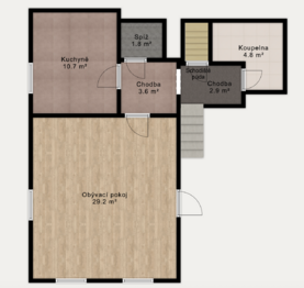 Prodej chaty / chalupy 115 m², Strmilov