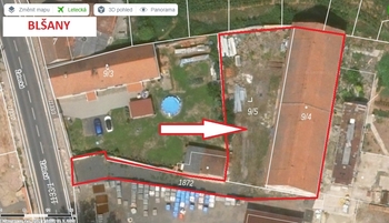 Prodej skladovacích prostor, Blšany