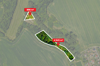 Prodej pozemku 5841 m², Skršín
