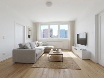 Vizualizace - Prodej bytu 2+1 v osobním vlastnictví 44 m², Ostrava