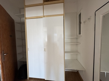 skříň v zádveří - Pronájem bytu 2+kk v osobním vlastnictví 46 m², Praha 4 - Nusle
