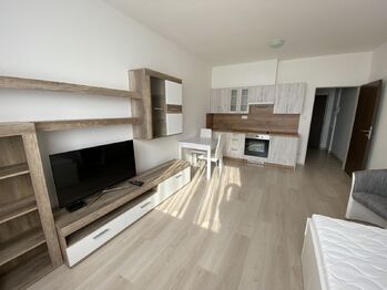 pokoj s kuchyňským koutem - Pronájem bytu 1+kk v osobním vlastnictví 29 m², Plzeň