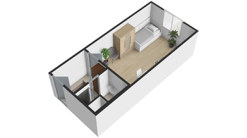 Pronájem bytu 1+kk v osobním vlastnictví 29 m², Plzeň
