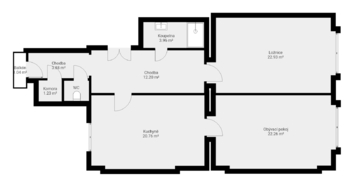 Prodej bytu 2+1 v osobním vlastnictví 90 m², Praha 3 - Vinohrady