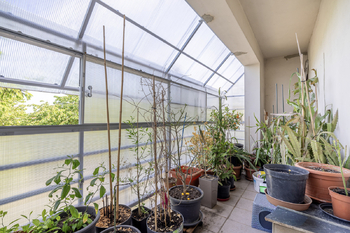 balkon 2NP - Prodej domu 316 m², Praha 9 - Horní Počernice
