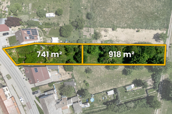 Stavební pozemek Želešice - Prodej pozemku 1659 m², Želešice