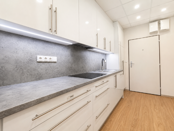 kuchyňská linka - Pronájem bytu 2+1 v osobním vlastnictví 49 m², Praha 6 - Bubeneč
