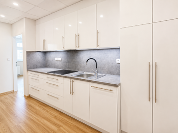 kuchyně - Pronájem bytu 2+1 v osobním vlastnictví 49 m², Praha 6 - Bubeneč 