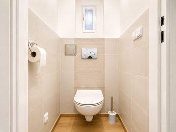 samostatné WC - Pronájem bytu 2+1 v osobním vlastnictví 49 m², Praha 6 - Bubeneč