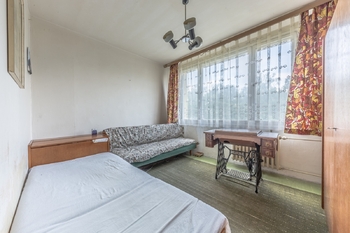 Ložnice - Prodej bytu 3+kk v osobním vlastnictví 52 m², Praha 9 - Střížkov