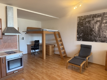 Patro na spaní - Pronájem bytu 1+kk v osobním vlastnictví 44 m², Praha 9 - Vysočany
