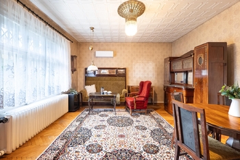 Obývací pokoj. - Prodej domu 116 m², Praha 4 - Modřany