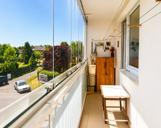 lodžie - Prodej bytu 3+1 v družstevním vlastnictví 70 m², Osek
