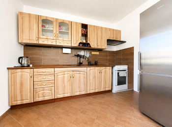 kuchyně - Prodej bytu 3+1 v osobním vlastnictví 76 m², Úštěk