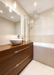 koupelna - Prodej bytu 3+1 v osobním vlastnictví 76 m², Úštěk