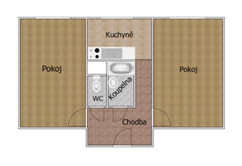 Prodej bytu 2+1 v osobním vlastnictví 68 m², Aš