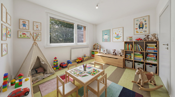 VIZUALIZACE DĚTSKÝ POKOJ - Prodej bytu 3+1 v osobním vlastnictví 70 m², Česká Lípa