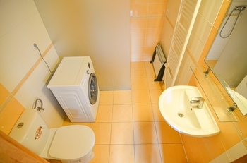 Koupelna+WC - Prodej bytu 1+kk v osobním vlastnictví 34 m², Brod nad Dyjí