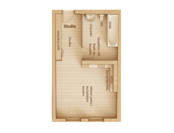 Pronájem bytu 1+kk v osobním vlastnictví 25 m², České Budějovice