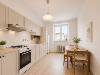 vizualizace - Prodej bytu 3+1 v osobním vlastnictví 90 m², Praha 6 - Dejvice