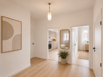 vizualizace - Prodej bytu 3+1 v osobním vlastnictví 90 m², Praha 6 - Dejvice