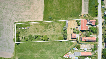 Prodej pozemku 3629 m², Hlušice