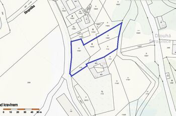Prodej pozemku 2359 m², Horní Stropnice