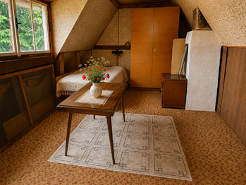 Podkroví - Prodej chaty / chalupy 40 m², Slapy