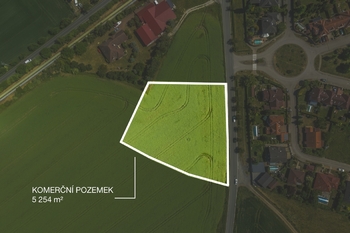 Prodej pozemku 5254 m², Hovorčovice