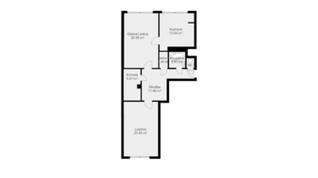 Prodej bytu 2+1 v osobním vlastnictví 81 m², Příbram