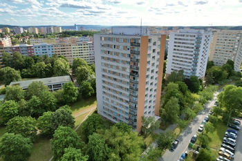 pohled venkovní 3 - Pronájem bytu 1+kk v osobním vlastnictví 28 m², Praha 4 - Braník