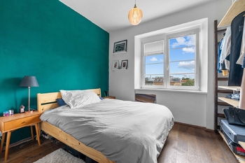 ložnice - Pronájem bytu 2+kk v osobním vlastnictví 67 m², Praha 5 - Smíchov