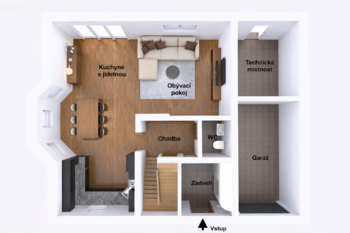 Pronájem domu 169 m², Topolany