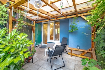 předzahrádka - Prodej bytu 3+kk v osobním vlastnictví 72 m², Praha 9 - Čakovice