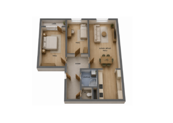 Prodej bytu 3+kk v osobním vlastnictví 63 m², Příbram