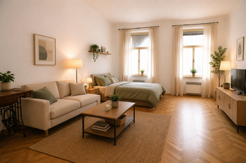 vizualizace - Pronájem bytu 1+kk v osobním vlastnictví 66 m², Písek