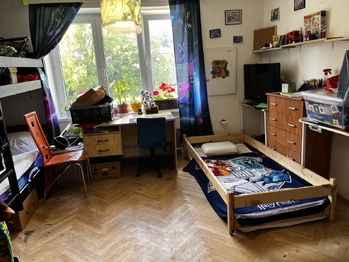 Obývací pokoj - Prodej bytu 2+1 v osobním vlastnictví 55 m², Vsetín