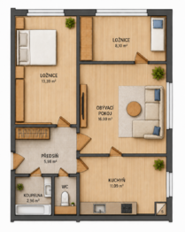 Prodej bytu 3+1 v osobním vlastnictví 59 m², Jablonec nad Nisou