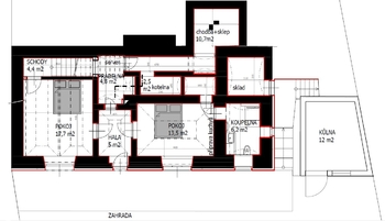 Pronájem domu 203 m², Kosoř