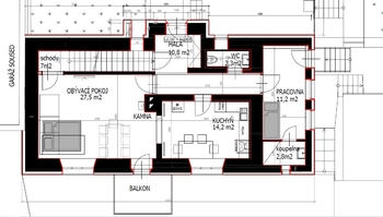 Pronájem domu 203 m², Kosoř