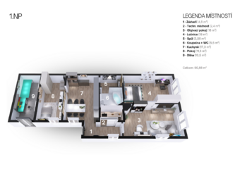 Prodej domu 80 m², Osek
