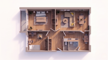 Pronájem bytu 3+1 v osobním vlastnictví 80 m², Bílina