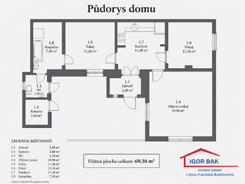 Prodej domu 69 m², Praha 10 - Uhříněves