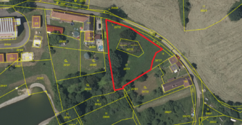 Prodej pozemku 1696 m², Vlkov