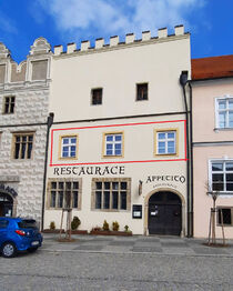 čelní pohled - Pronájem restaurace 374 m², Slavonice 